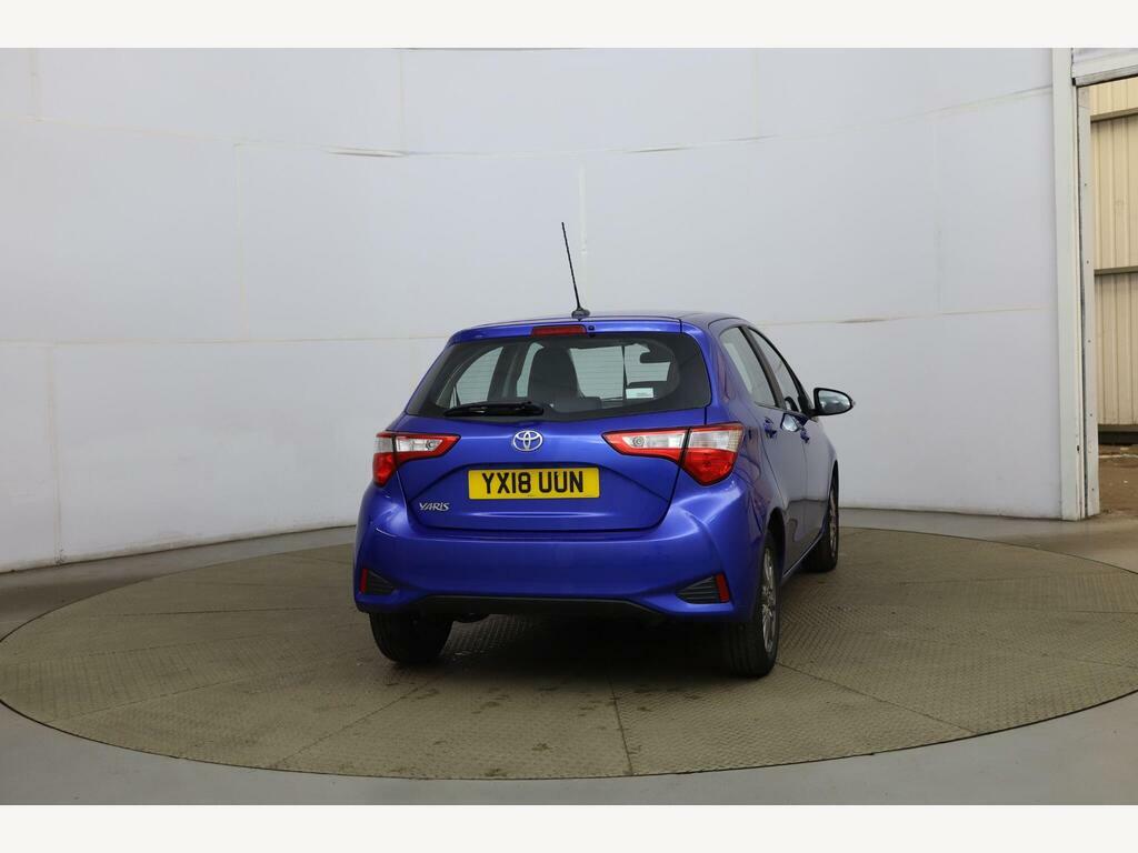 Toyota Yaris 1.5 Vvt-i Icon Euro 6 YX18UUN Blue #3