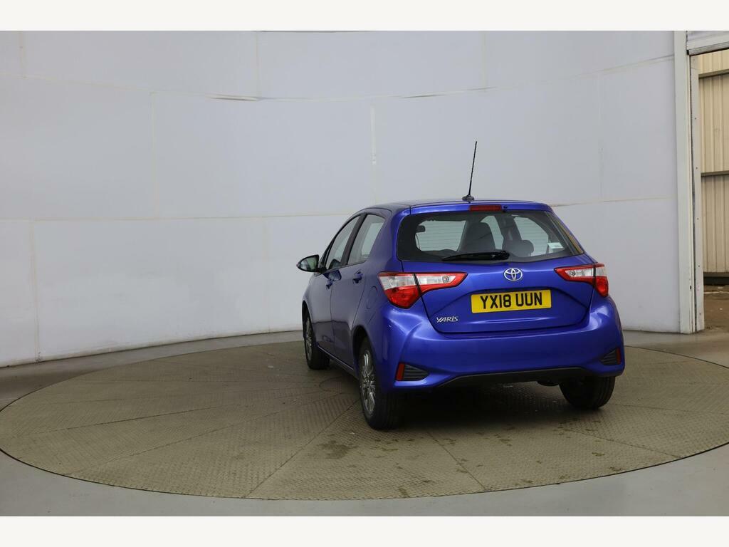 Toyota Yaris 1.5 Vvt-i Icon Euro 6 YX18UUN Blue #2