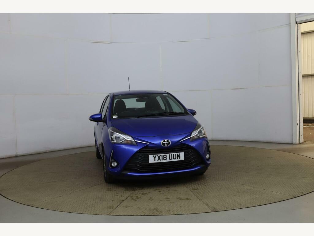 Toyota Yaris 1.5 Vvt-i Icon Euro 6 YX18UUN Blue #5