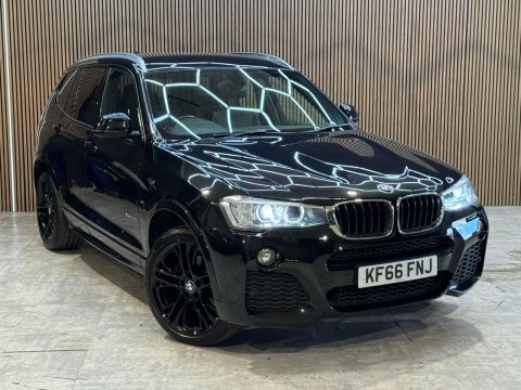 BMW X3 3.0 30D M Sport Xdrive Euro 6 Ss 2016 Black #7
