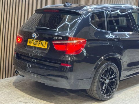 BMW X3 3.0 30D M Sport Xdrive Euro 6 Ss 2016 Black #16