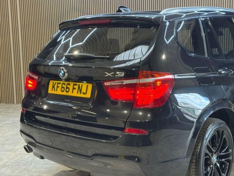 BMW X3 3.0 30D M Sport Xdrive Euro 6 Ss 2016 Black #22