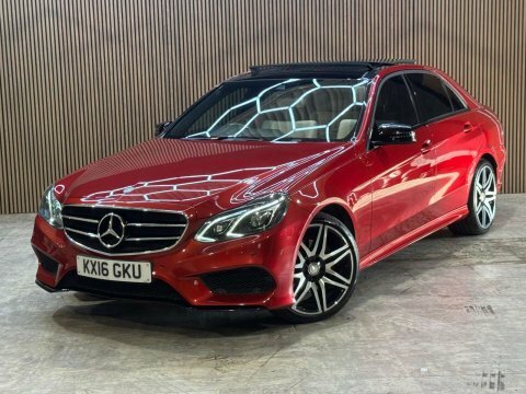 Mercedes-Benz E Class 2.1 E220 Amg Red #4