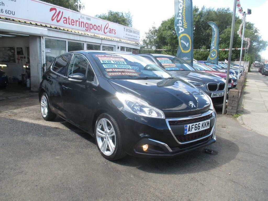 Peugeot 208 1.2 Puretech Gt Line Euro 6 S S AF66KKM Black