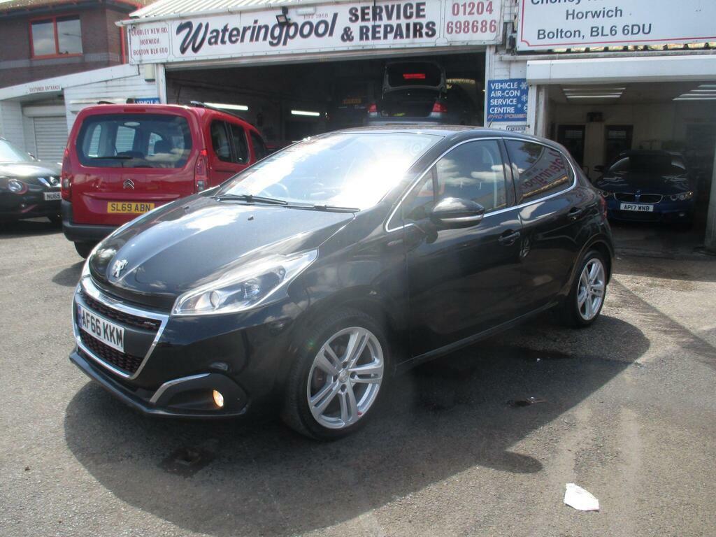 Peugeot 208 1.2 Puretech Gt Line Euro 6 S S AF66KKM Black #6