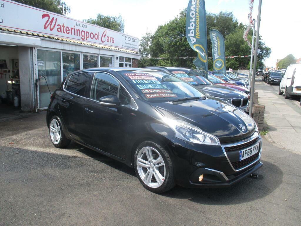 Peugeot 208 1.2 Puretech Gt Line Euro 6 S S AF66KKM Black #2