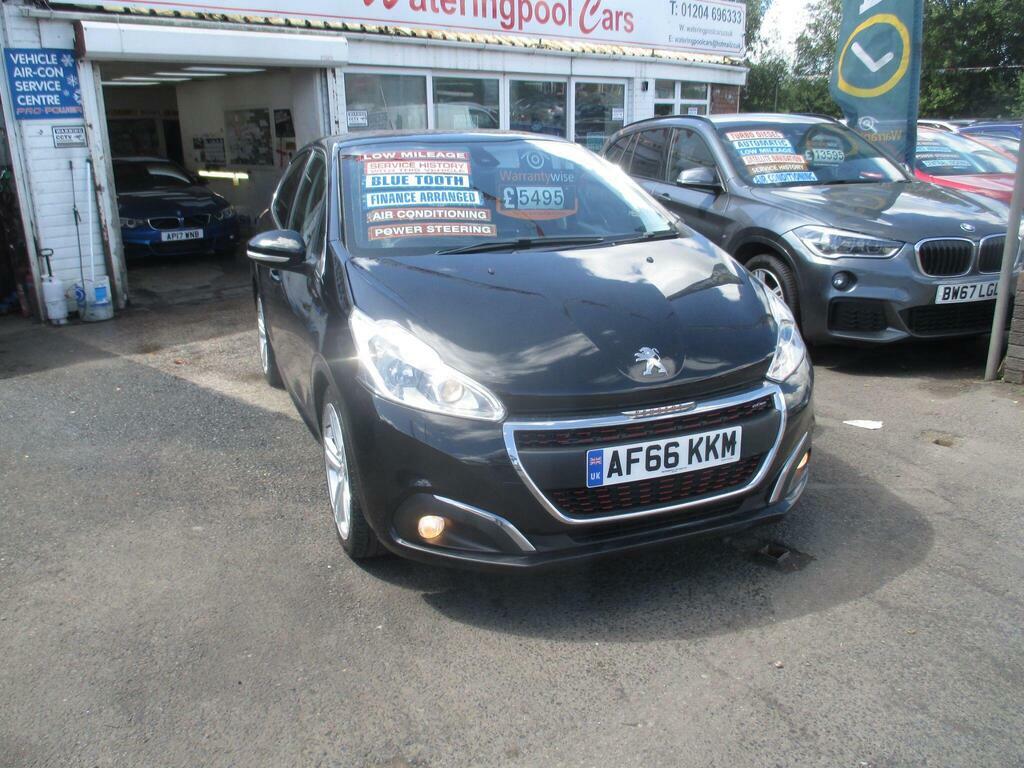 Peugeot 208 1.2 Puretech Gt Line Euro 6 S S AF66KKM Black #3