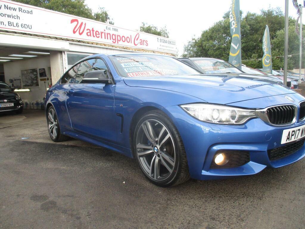 BMW 4 Series 2.0 420D M Sport Euro 6 S S AP17WNB Blue #3