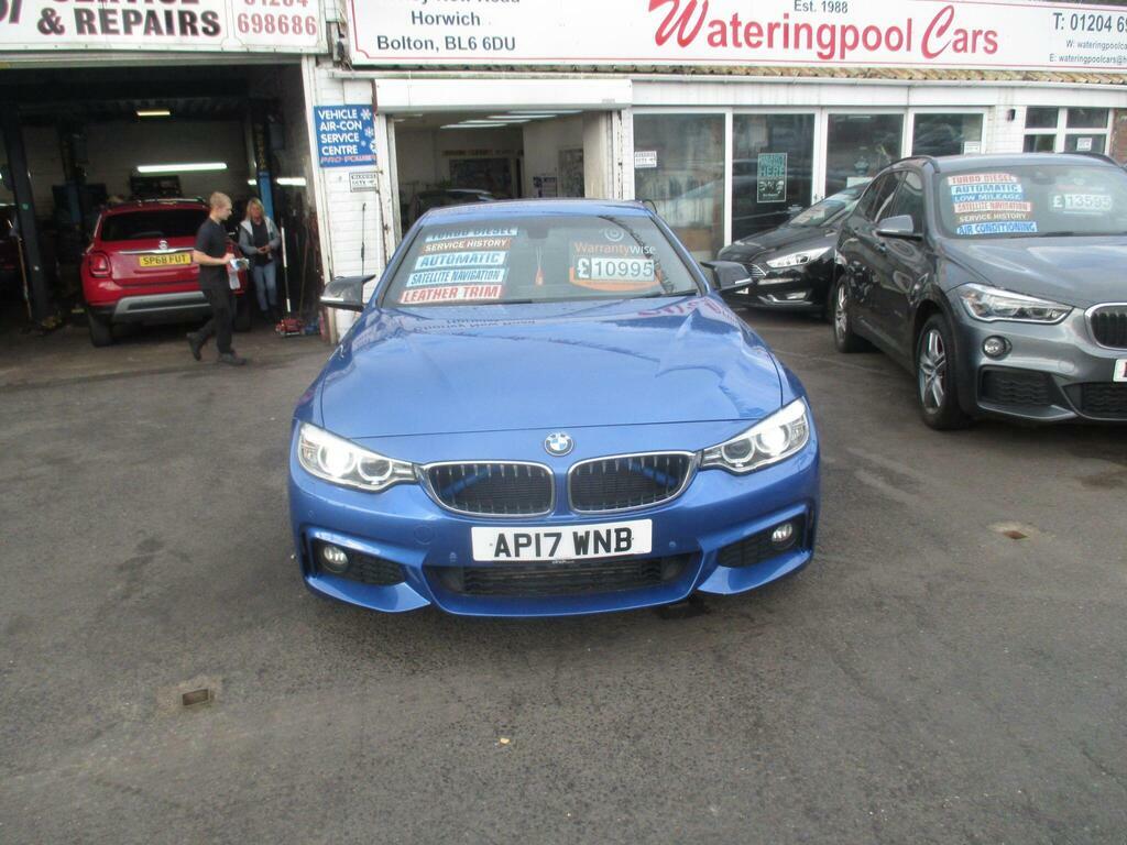 BMW 4 Series 2.0 420D M Sport Euro 6 S S AP17WNB Blue #5