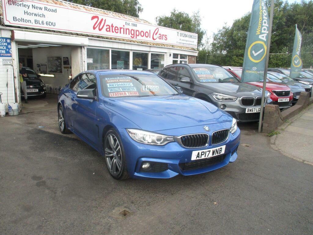 BMW 4 Series 2.0 420D M Sport Euro 6 S S AP17WNB Blue #4