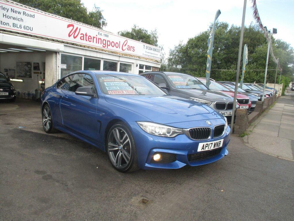 BMW 4 Series 2.0 420D M Sport Euro 6 S S AP17WNB Blue #6