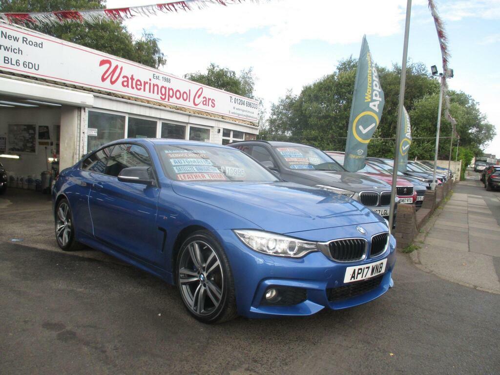BMW 4 Series 2.0 420D M Sport Euro 6 S S AP17WNB Blue