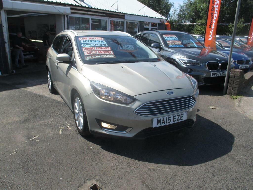 Ford Focus 1.6 Titanium Powershift Euro 6 Silver #4