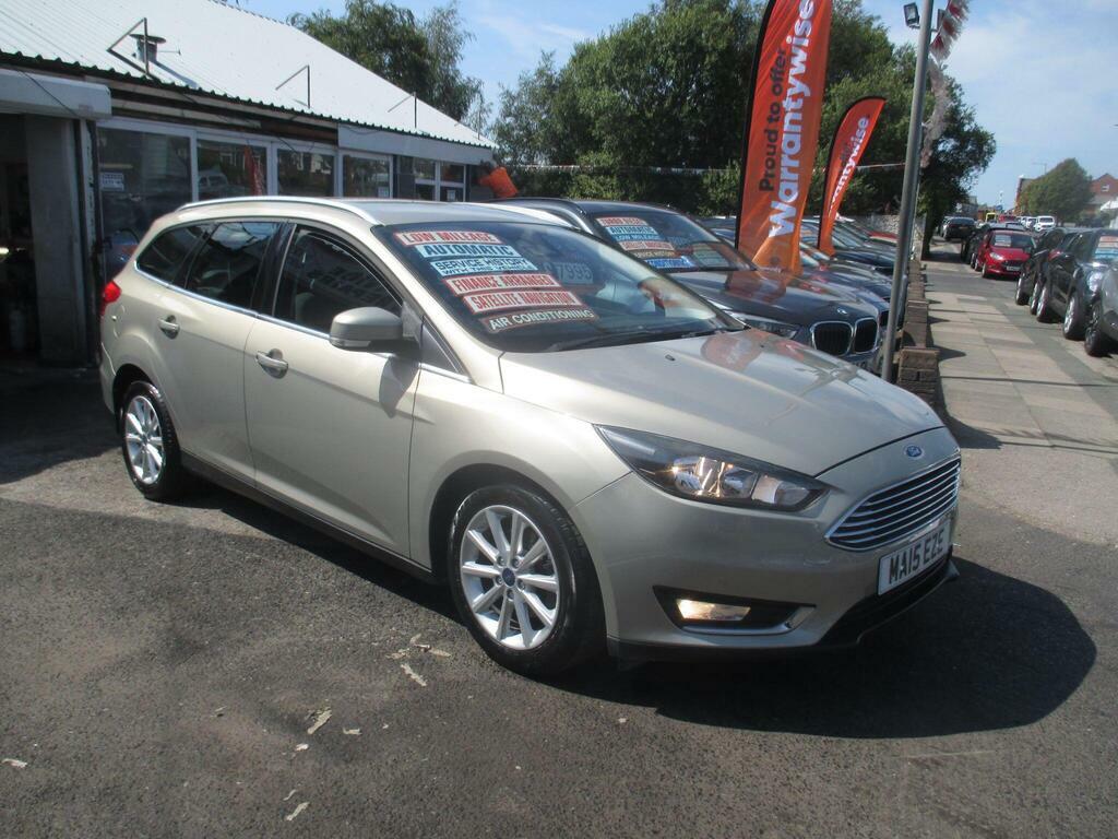 Ford Focus 1.6 Titanium Powershift Euro 6 Silver #2