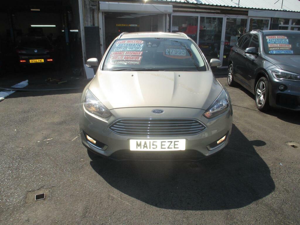 Ford Focus 1.6 Titanium Powershift Euro 6 Silver #5