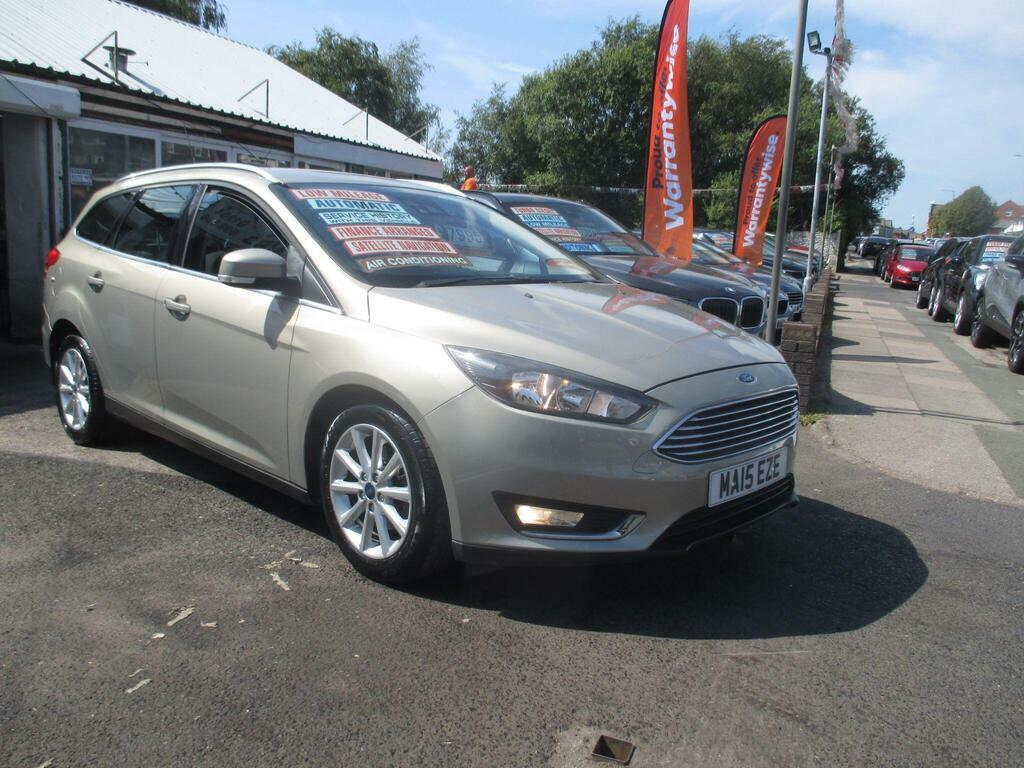 Ford Focus 1.6 Titanium Powershift Euro 6 Silver #3