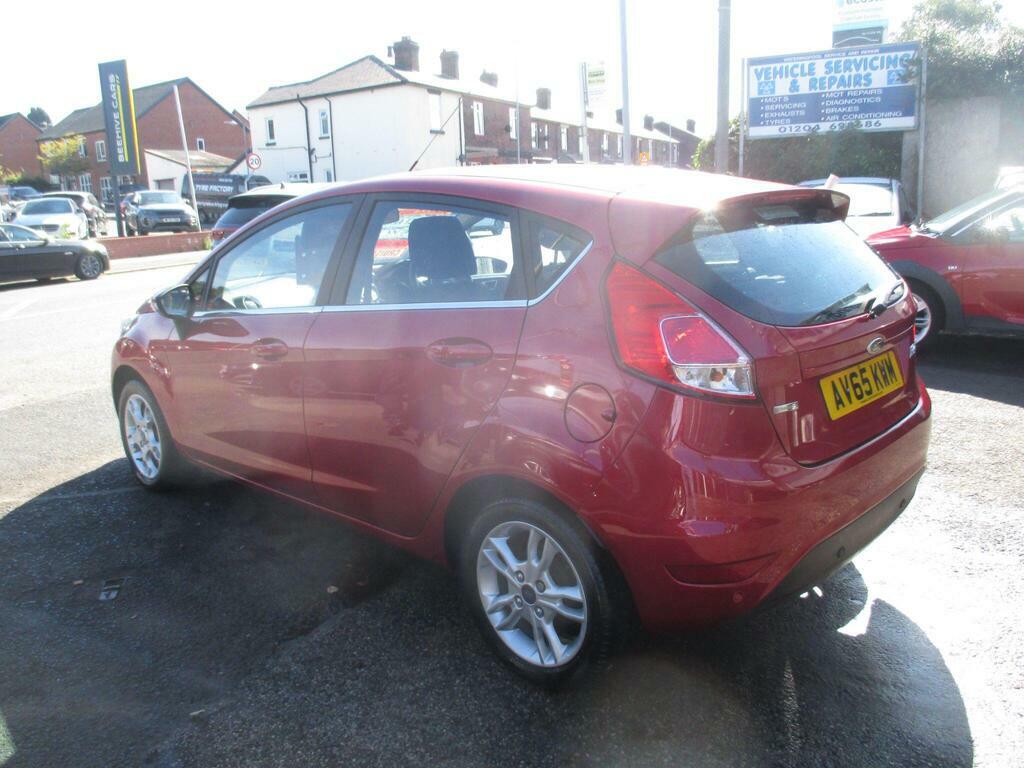 Ford Fiesta 1.0T Ecoboost Zetec Euro 6 S S AV65KWM Red #6