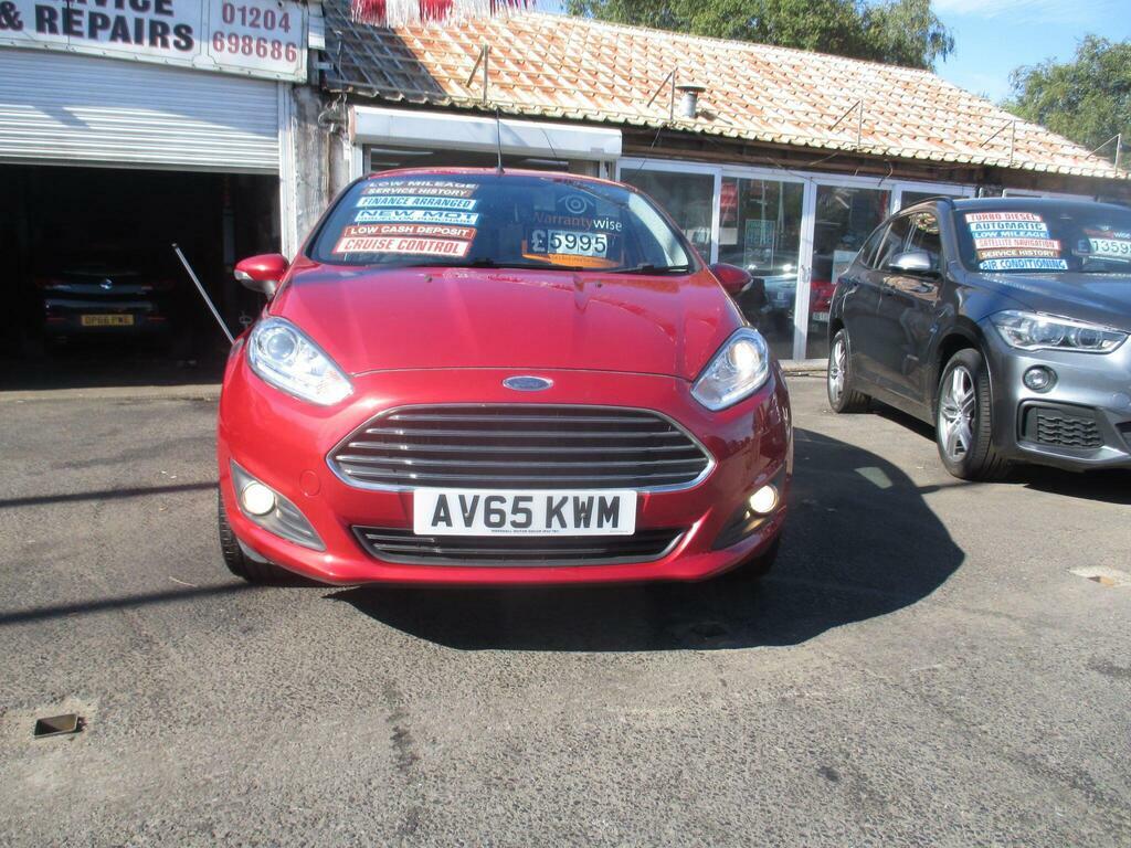 Ford Fiesta 1.0T Ecoboost Zetec Euro 6 S S AV65KWM Red #4