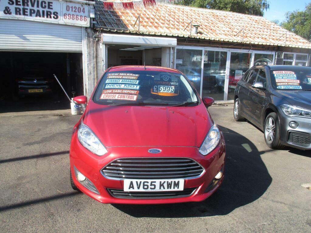 Ford Fiesta 1.0T Ecoboost Zetec Euro 6 S S AV65KWM Red #3