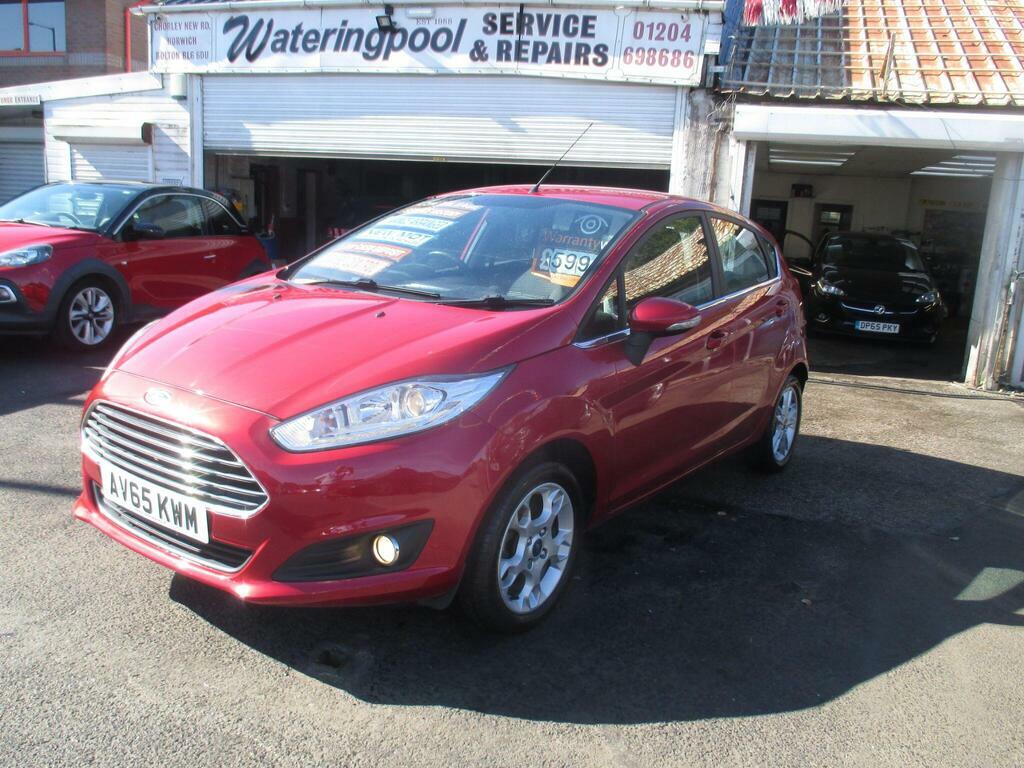 Ford Fiesta 1.0T Ecoboost Zetec Euro 6 S S AV65KWM Red #5