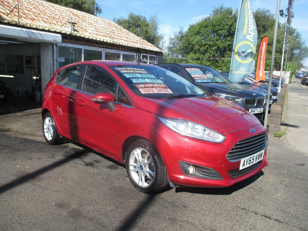 Ford Fiesta 1.0T Ecoboost Zetec Euro 6 S S AV65KWM Red #2