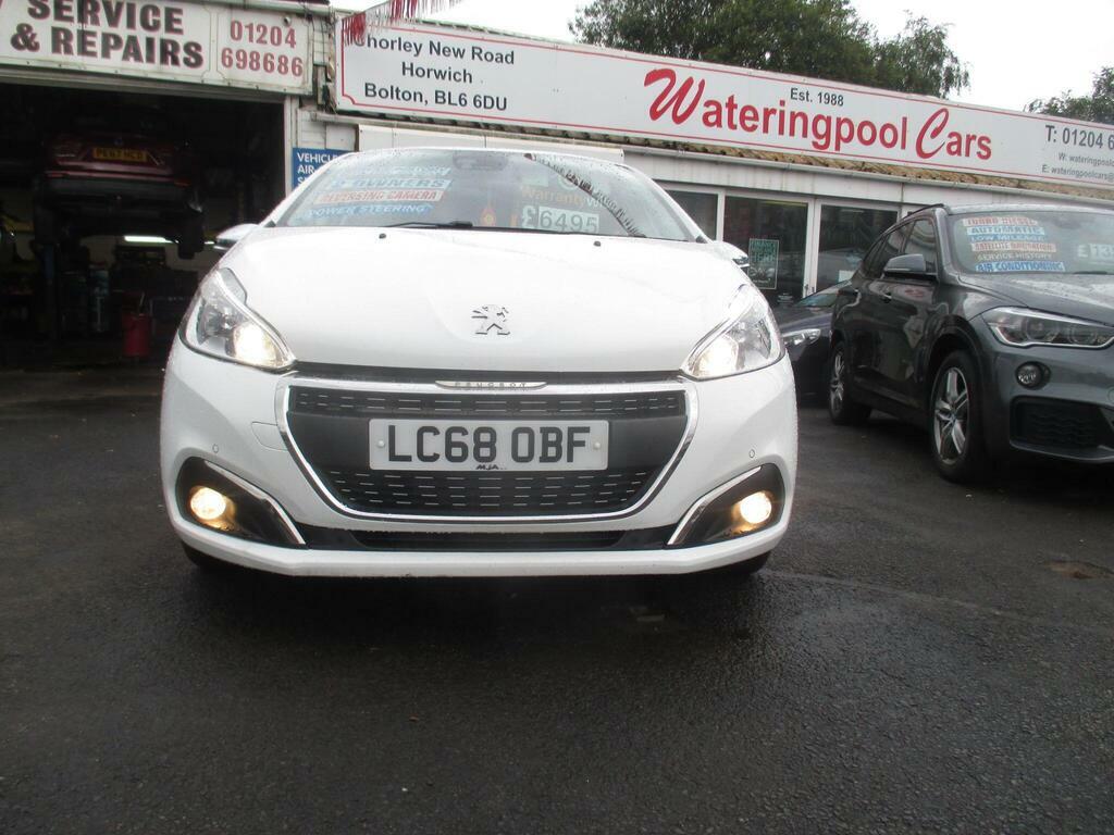 Peugeot 208 1.2 Puretech Tech Edition Euro 6 S S LC68OBF White #5