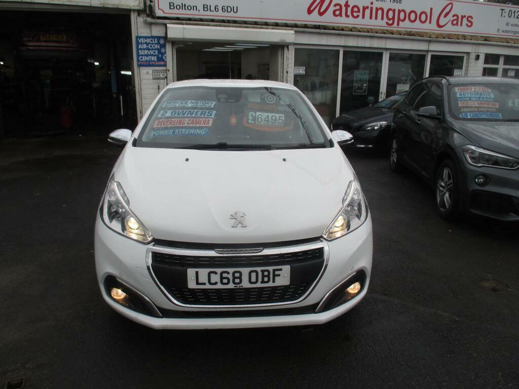 Peugeot 208 1.2 Puretech Tech Edition Euro 6 S S LC68OBF White #4