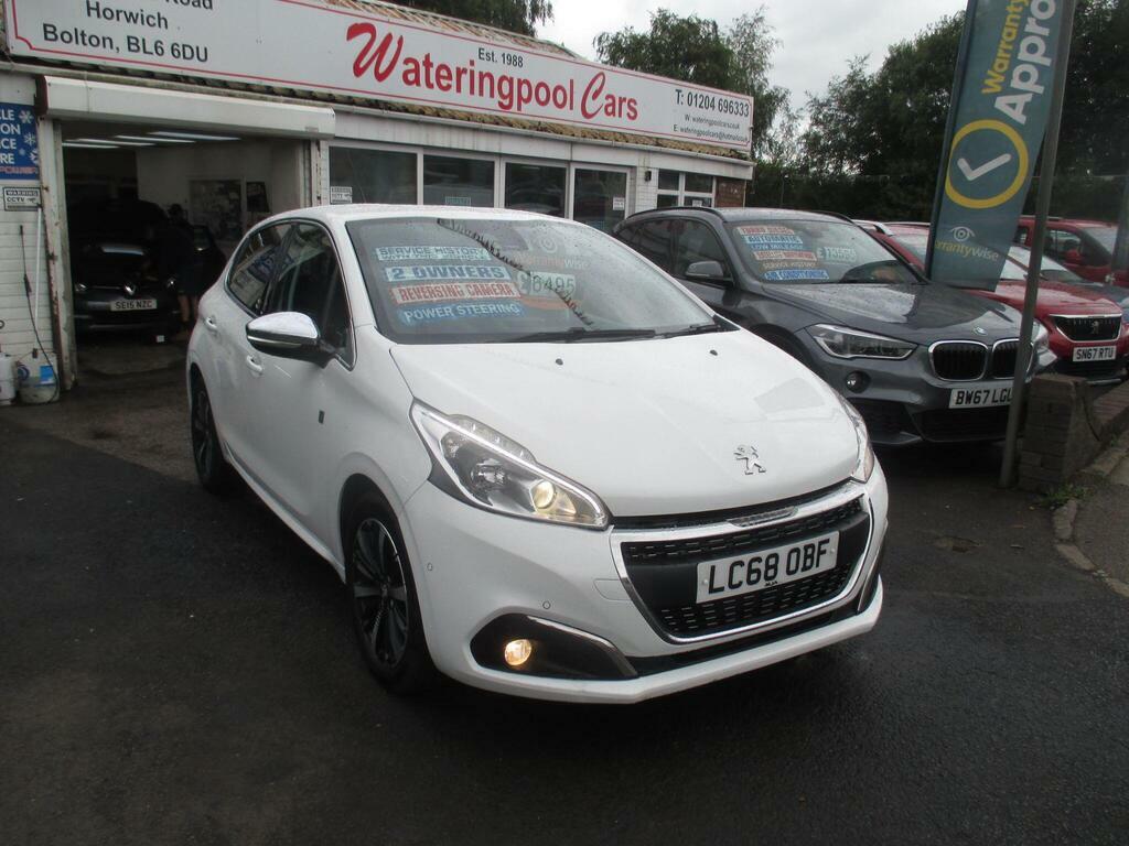 Peugeot 208 1.2 Puretech Tech Edition Euro 6 S S LC68OBF White