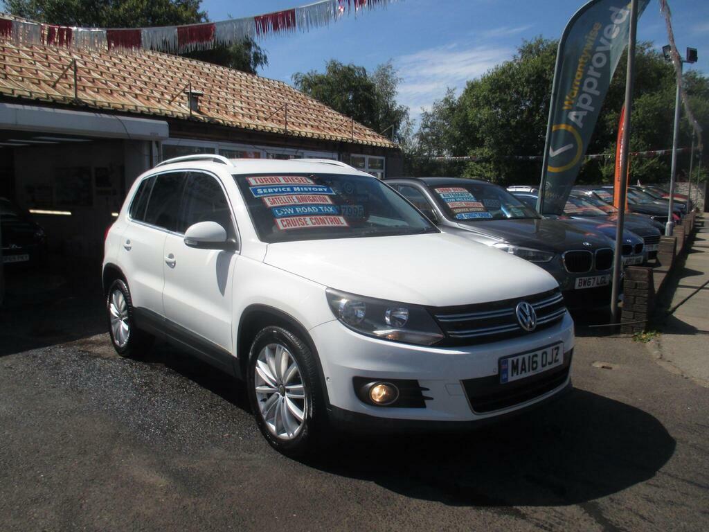 Volkswagen Tiguan 2.0 Tdi Bluemotion Tech Match Edition 2Wd Euro 6 White