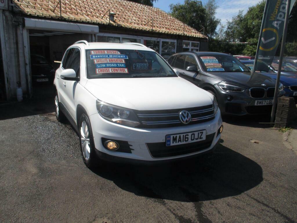 Volkswagen Tiguan 2.0 Tdi Bluemotion Tech Match Edition 2Wd Euro 6 MA16OJZ White #3
