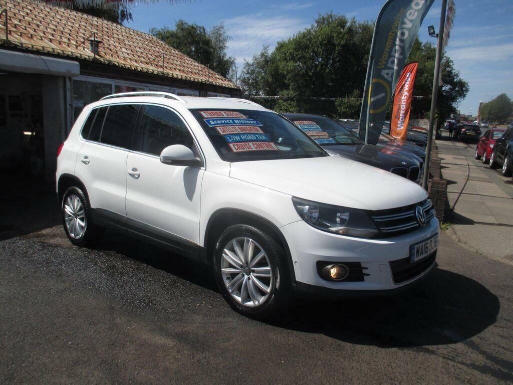 Volkswagen Tiguan 2.0 Tdi Bluemotion Tech Match Edition 2Wd Euro 6 MA16OJZ White #2
