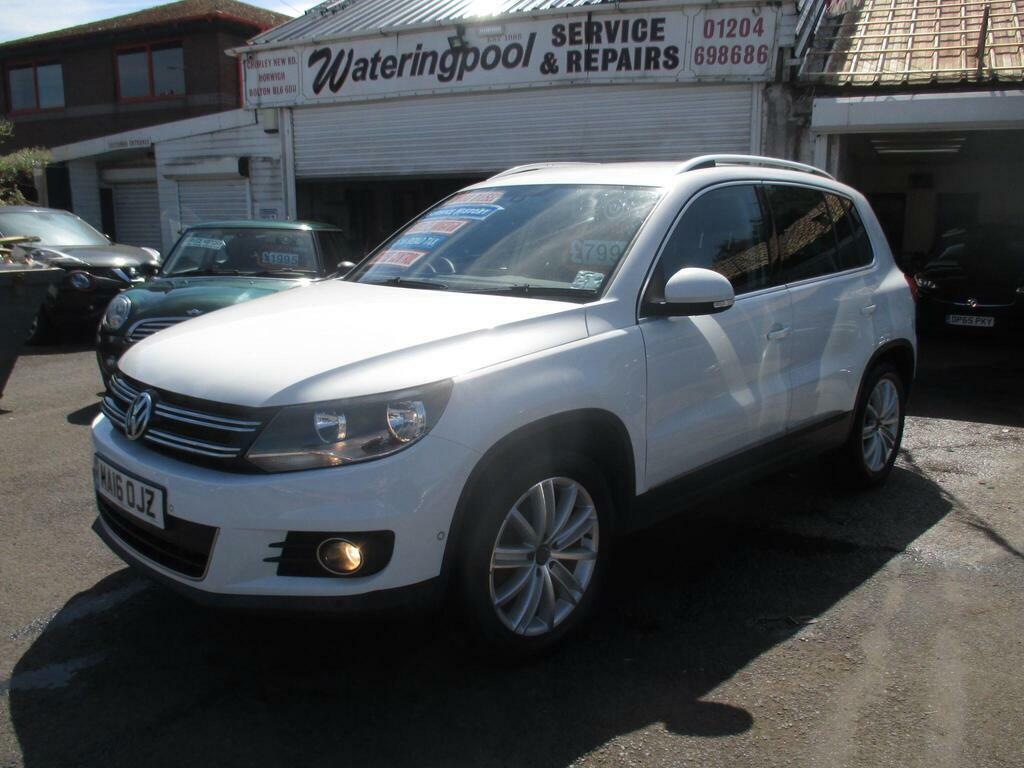 Volkswagen Tiguan 2.0 Tdi Bluemotion Tech Match Edition 2Wd Euro 6 MA16OJZ White #6