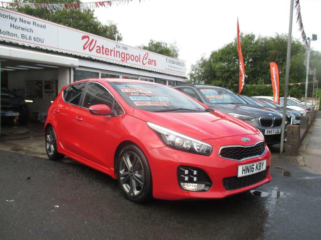 Kia Ceed 1.0 T-gdi Gt-line Euro 6 S S Red