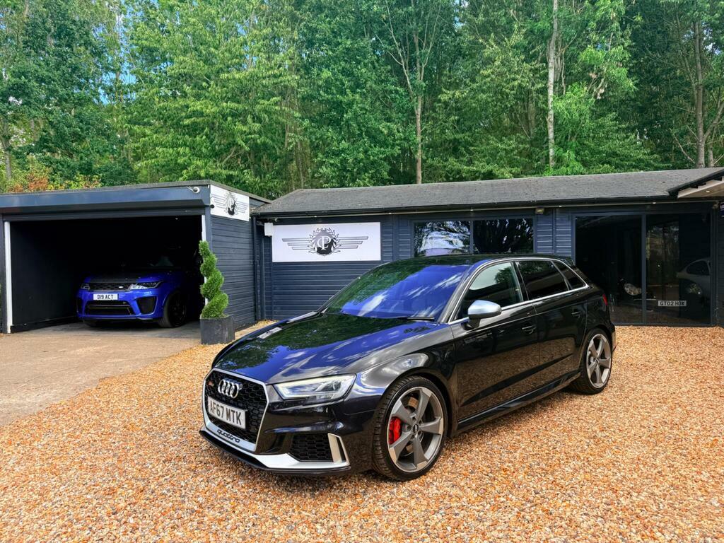 Audi RS3 2.5 Tfsi Sportback S Tronic Quattro Euro 6 S S Black #4