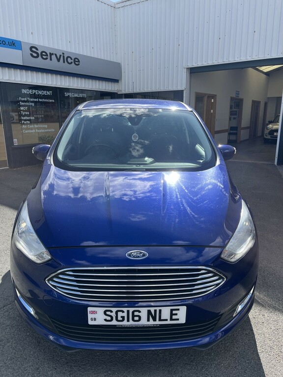Ford C-Max 1.5 Tdci Titanium, Only 48725 Miles, 20 Road Tax Blue #3