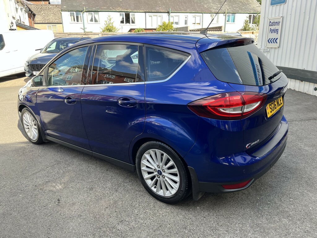 Ford C-Max 1.5 Tdci Titanium, Only 48725 Miles, 20 Road Tax Blue #4
