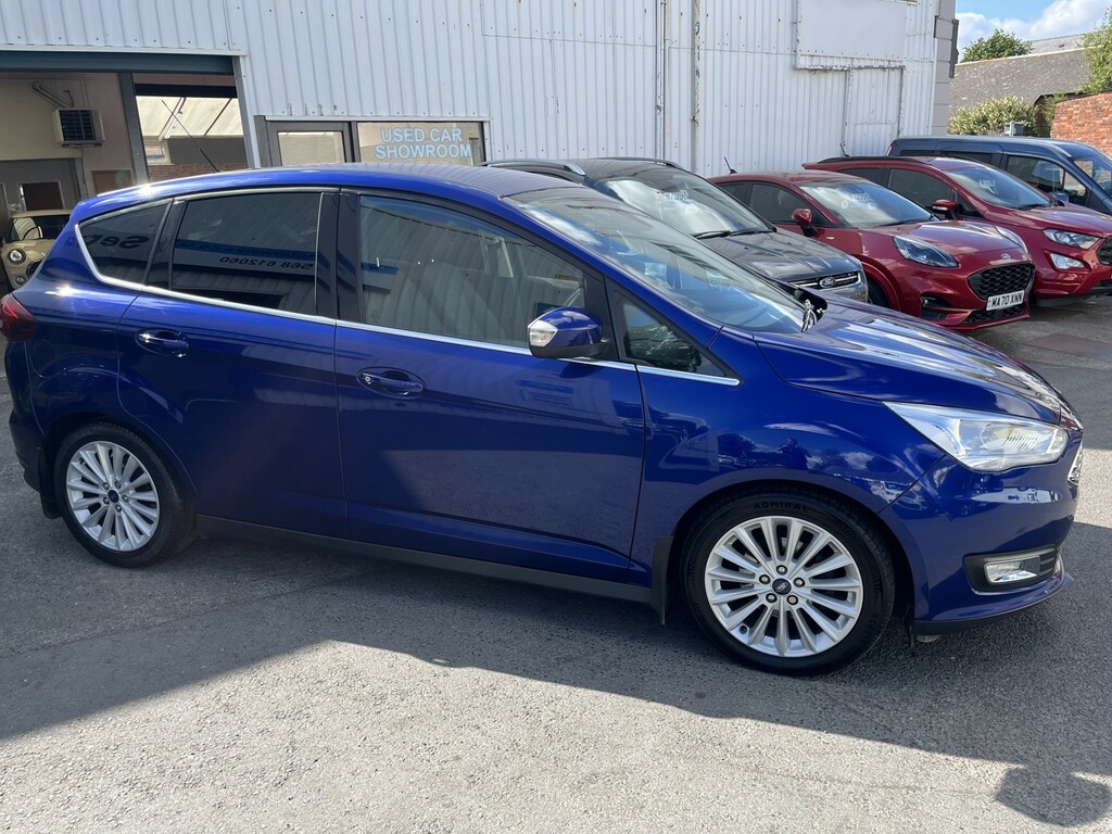 Ford C-Max 1.5 Tdci Titanium, Only 48725 Miles, 20 Road Tax Blue #2