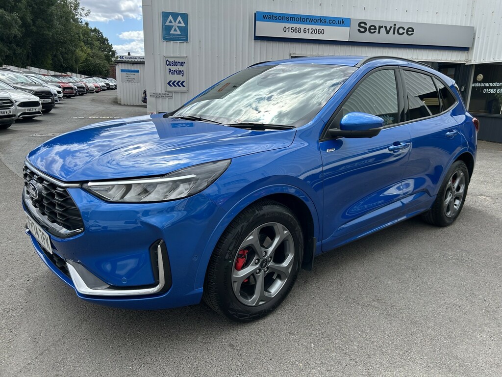 Ford Kuga St-line 2.5L Fhev 180Ps Cvt 10949 Mile Blue