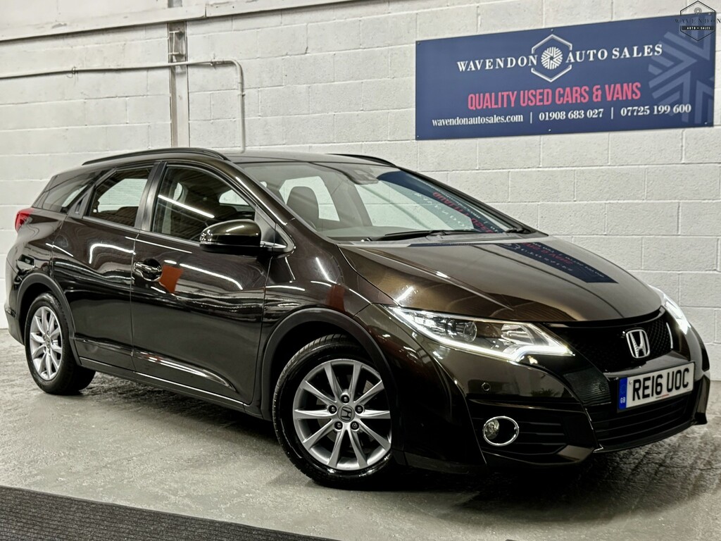 Honda Civic 1.6 I-dtec Se Plus Brown