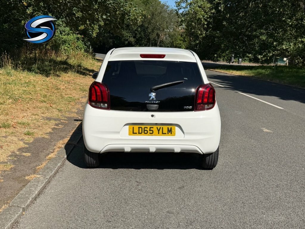 Peugeot 108 1.2 Puretech Allure White #8