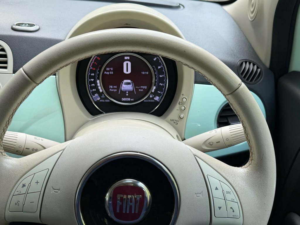 Fiat 500 1.2 Lounge Euro 6 Ss Green #26