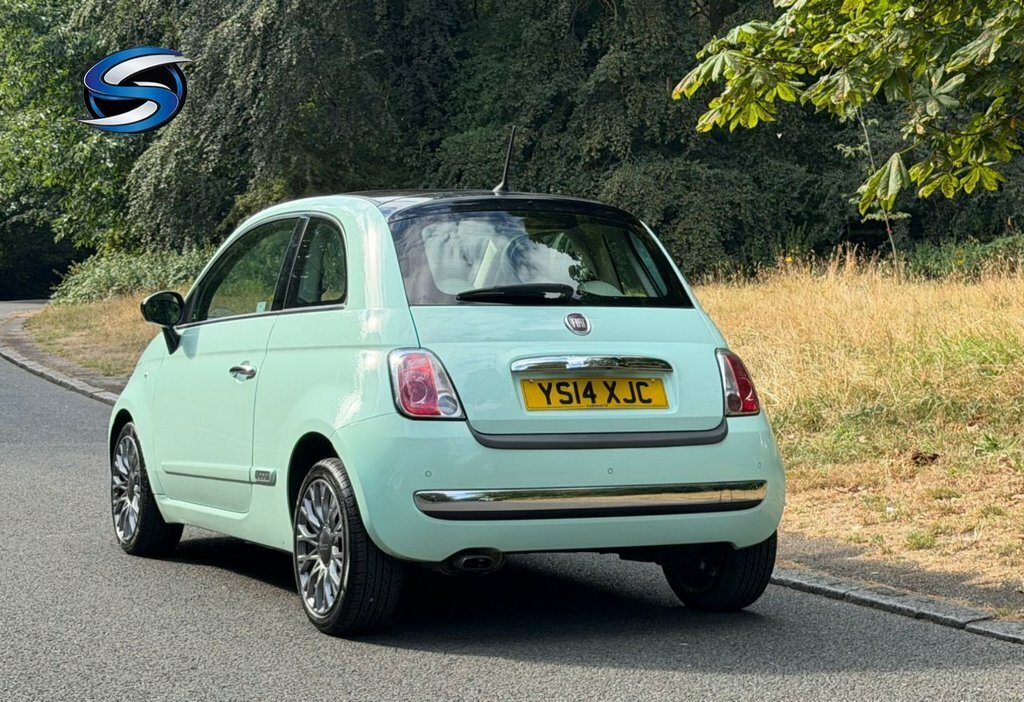 Fiat 500 1.2 Lounge Euro 6 Ss Green #8