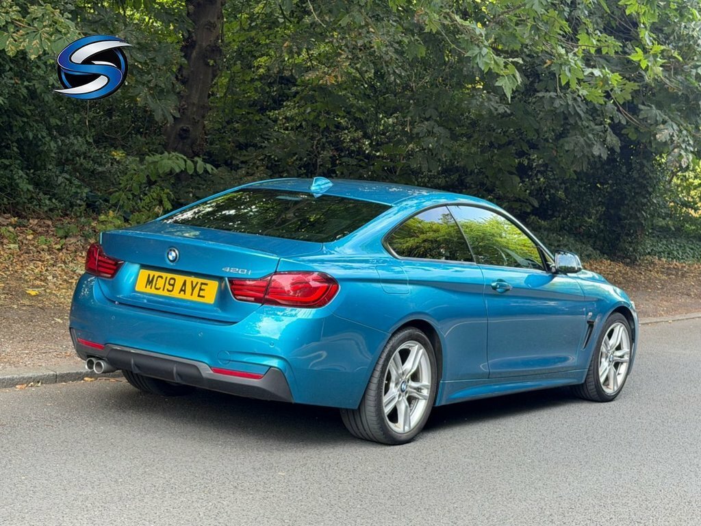 BMW 4 Series Gran Coupe 2L M Sport Blue #5