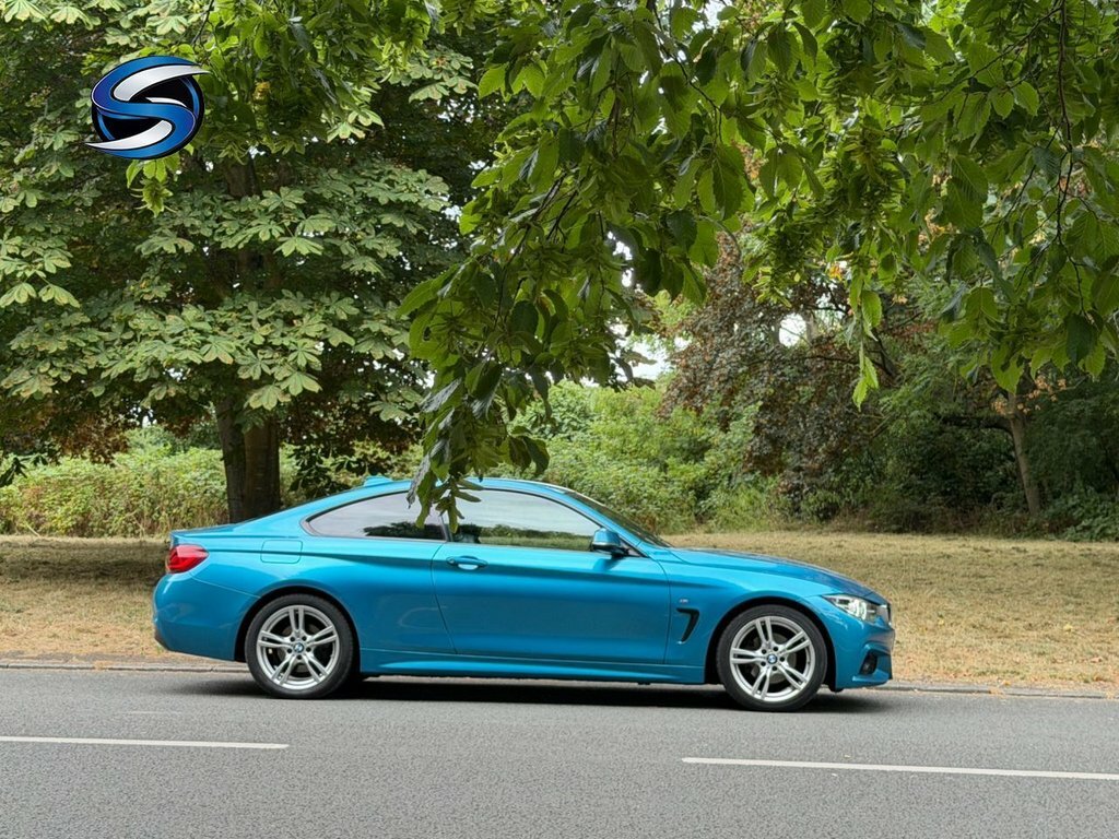 BMW 4 Series Gran Coupe 2L M Sport Blue #5