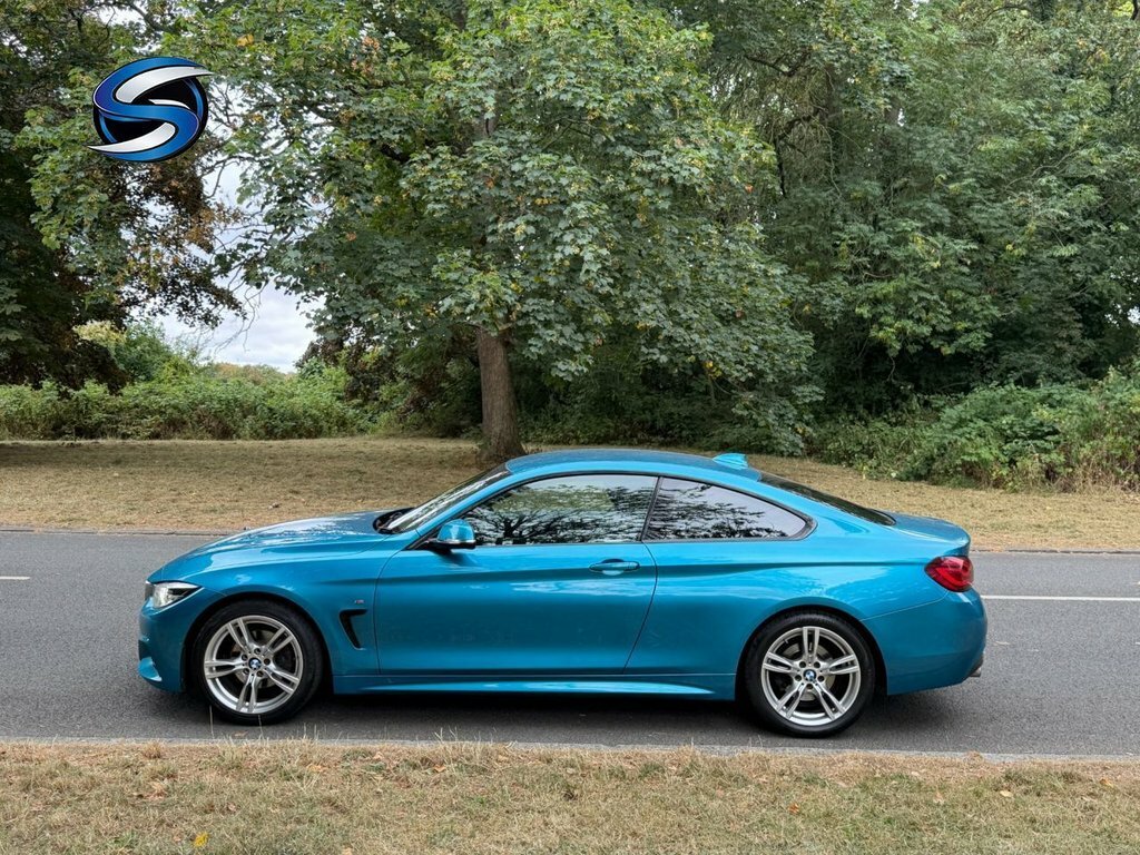 BMW 4 Series Gran Coupe 2L M Sport Blue #4