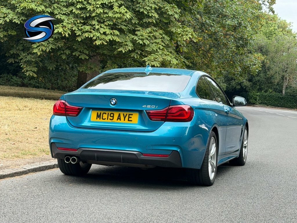 BMW 4 Series Gran Coupe 2L M Sport Blue #6