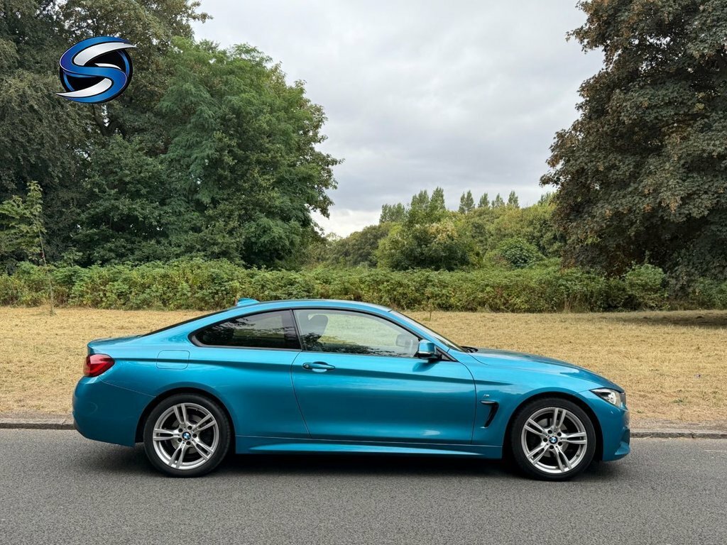 BMW 4 Series Gran Coupe 2L M Sport Blue #3