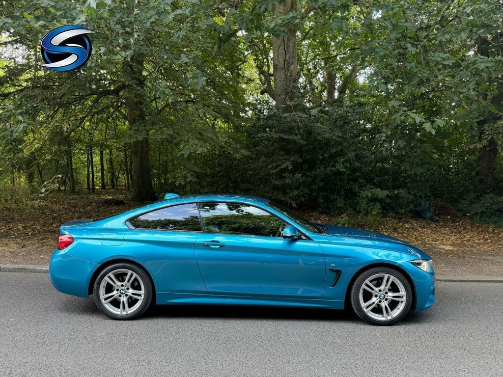 BMW 4 Series Gran Coupe 2L M Sport Blue #4
