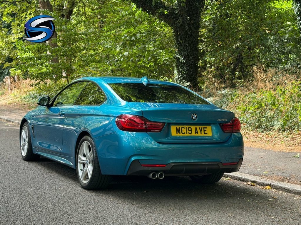 BMW 4 Series Gran Coupe 2L M Sport Blue #6