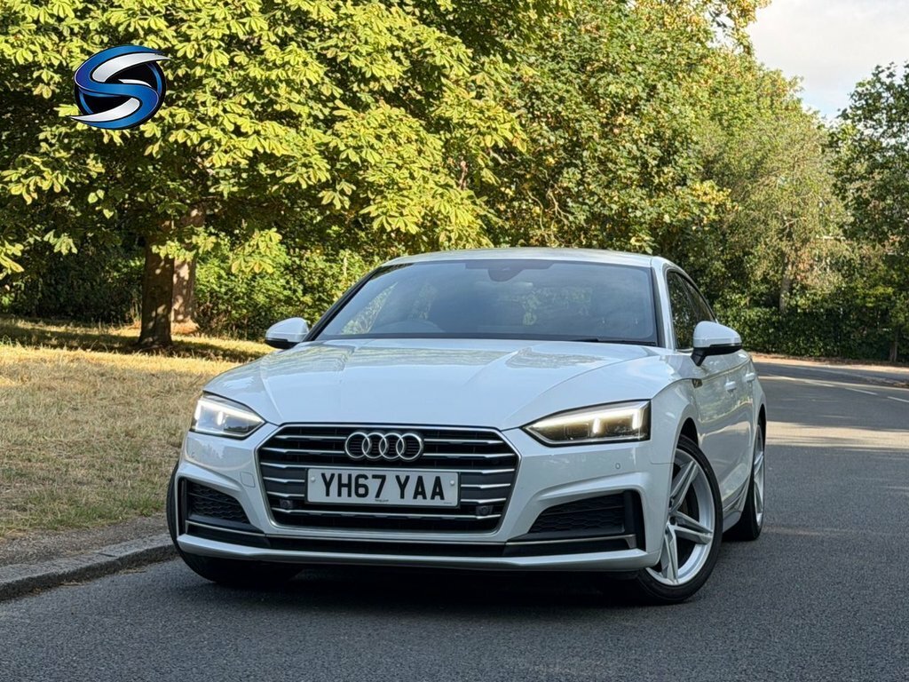 Audi A5 2L S Line White #6